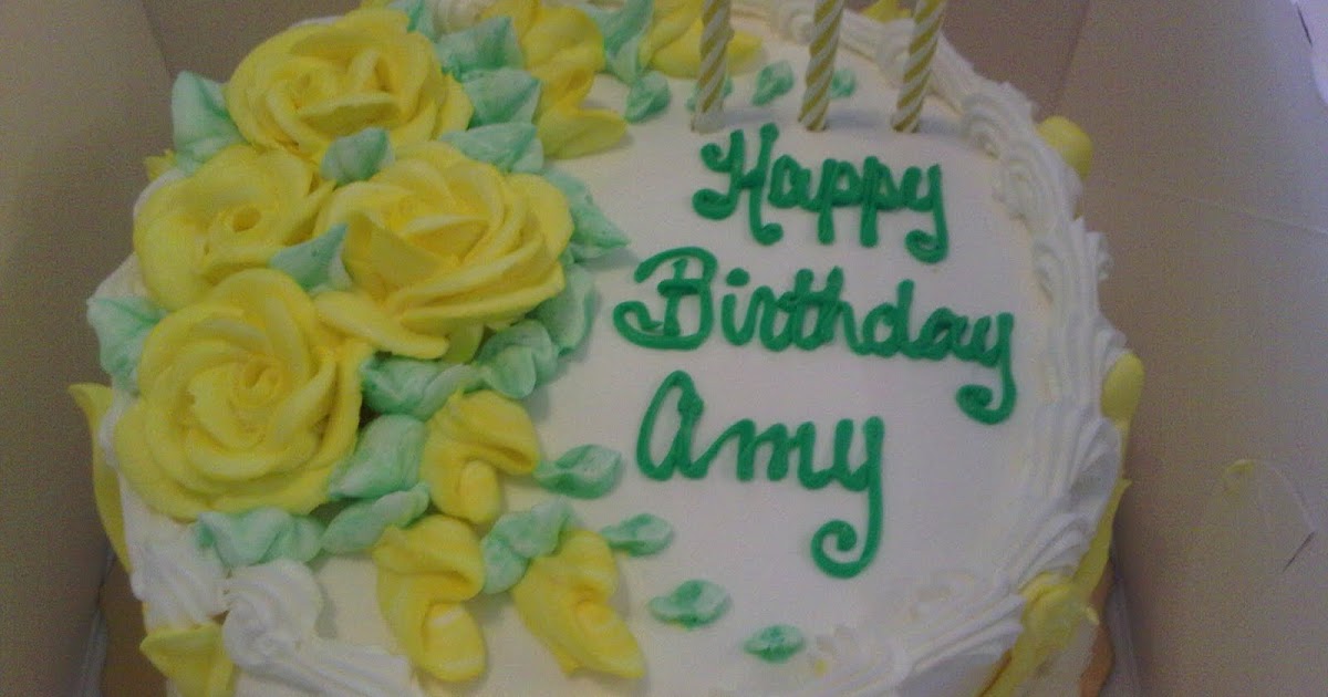 Happy Birthday, Amy! .birthdaycake