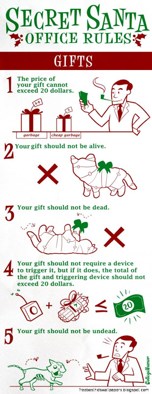 Fun And Funny Picture Secret Santa Rules