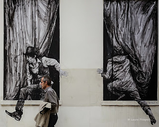 street art, levalet - paris