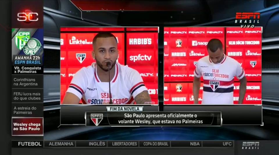 ESPN Brasil lança novos pacotes gráficos em seus programas jornalísticos