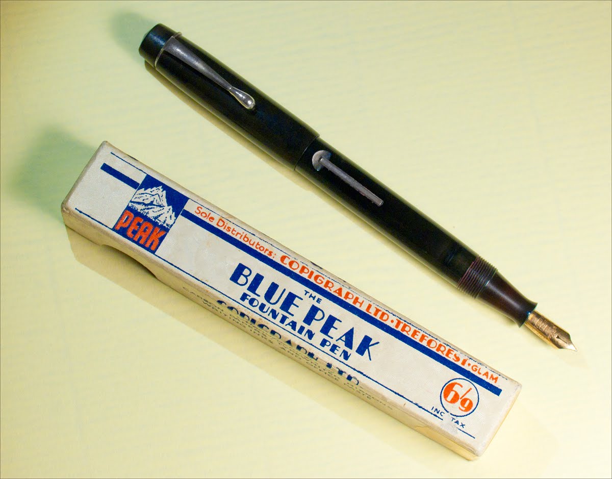Vancouver Pen Club Blue Peak fountain pen (made in Wales)