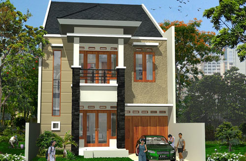  Model  Rumah  Minimalis  2  Lantai  Type 36 Tampak  Depan  http 