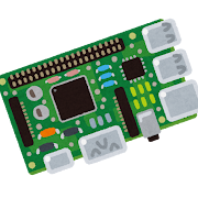 シングルボードコンピュータのイラスト
