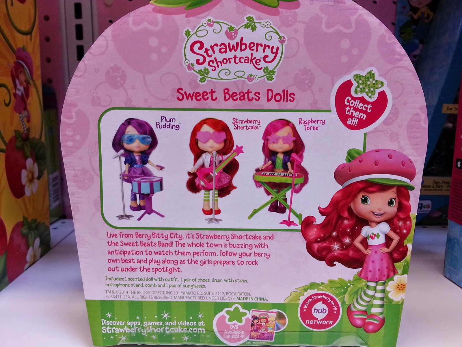 New Strawberry Shortcake Dolls by Bridge Direct.