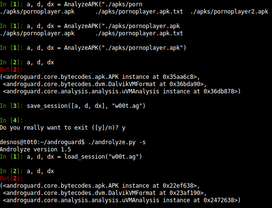 Androguard - Reverse engineering, Malware and goodware analysis of ...