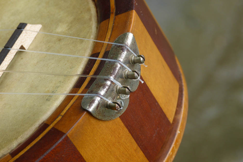 c.1924 Oscar Schmidt Blockrim Banjo Ukulele