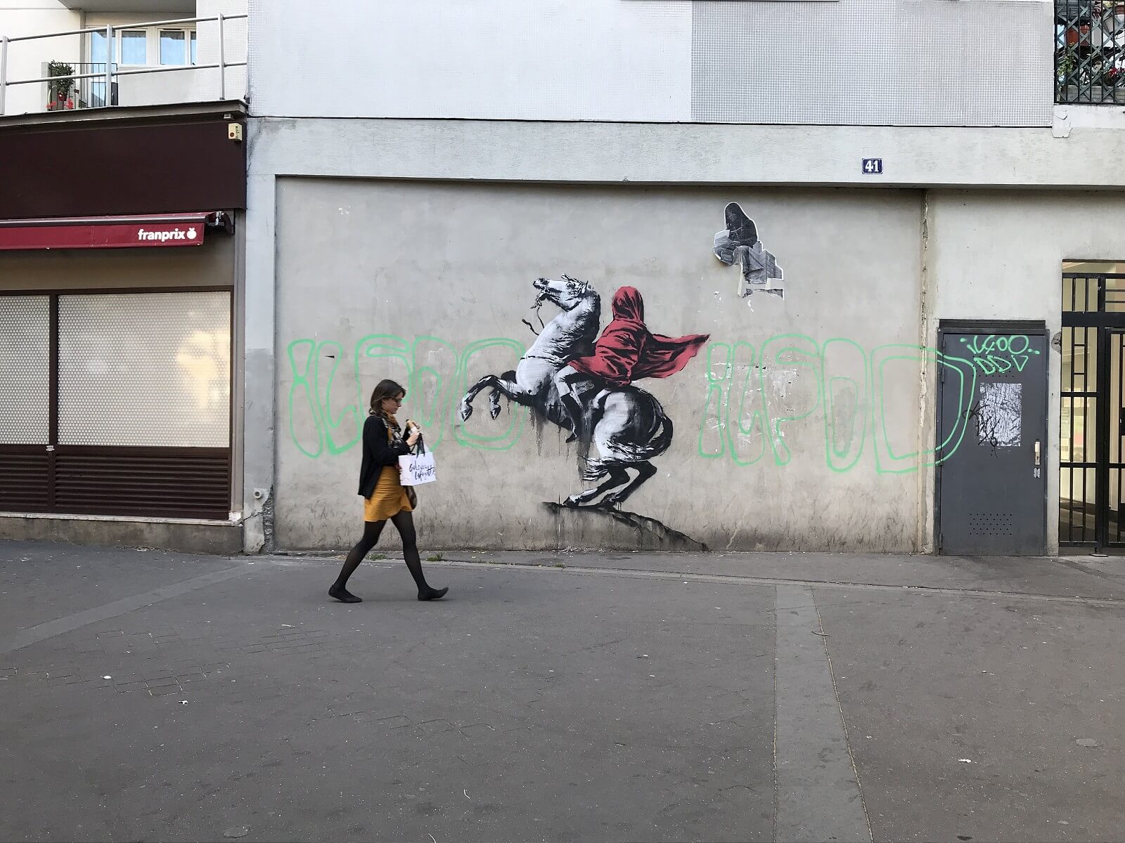 Banksy Is Back In Paris With Powerful New Pieces Of Street Art