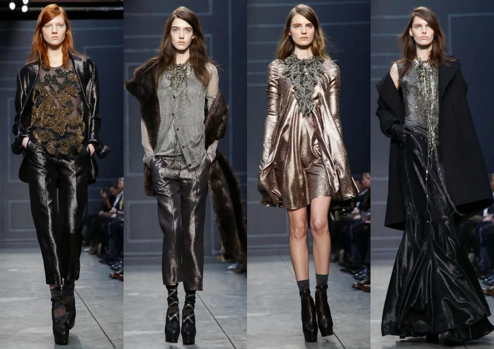 NEW YORK FASHION WEEK: Vera Wang Fall 2014 Collection - Live Life in Style