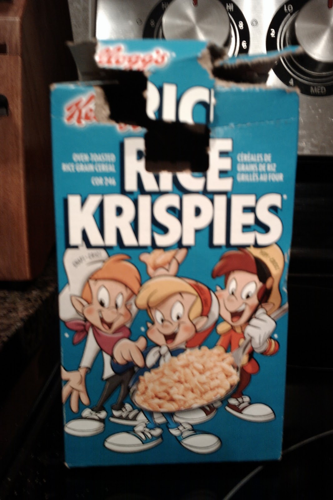 Rice Krispies Treat for One