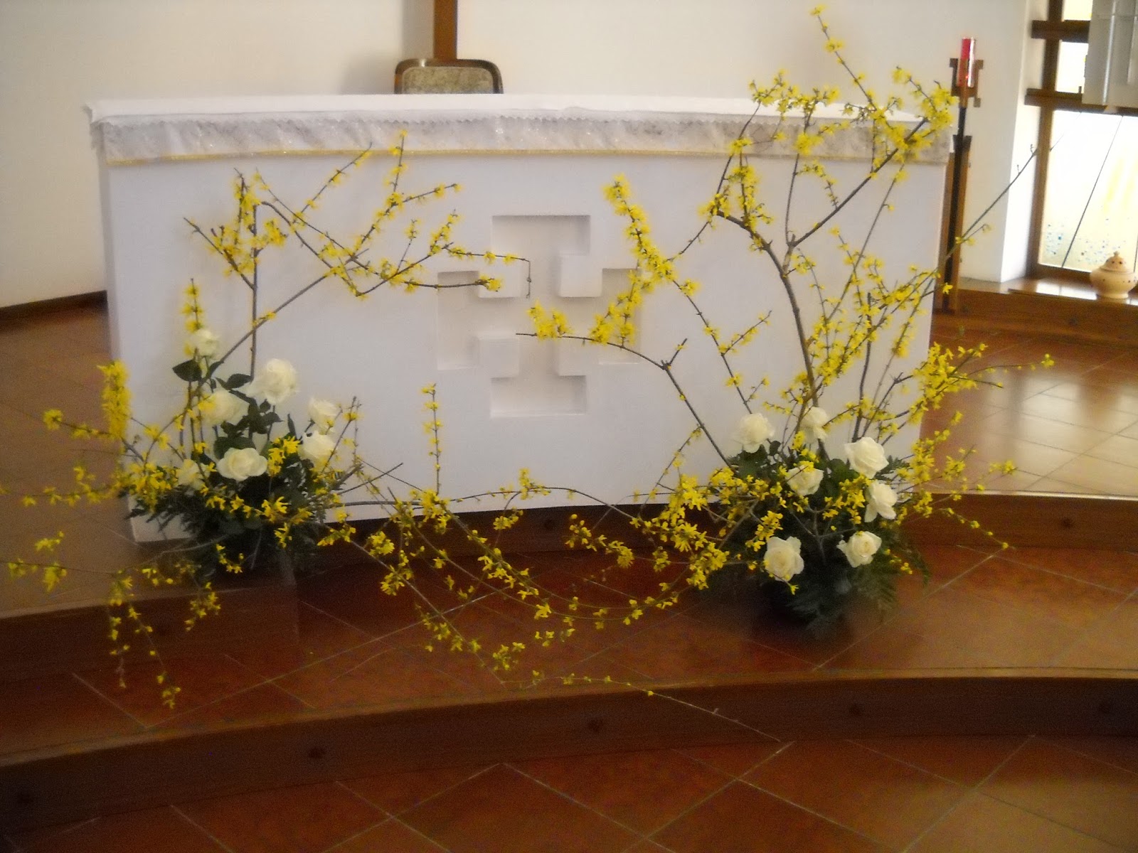 Arte Floreale per la Liturgia: Giovedì santo
