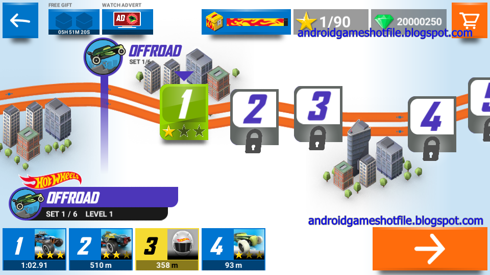 Hot Wheels Race Off v0.1.3899 Mod Apk [Unlimited Money/Diamonds