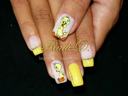 tweety bird nails nail