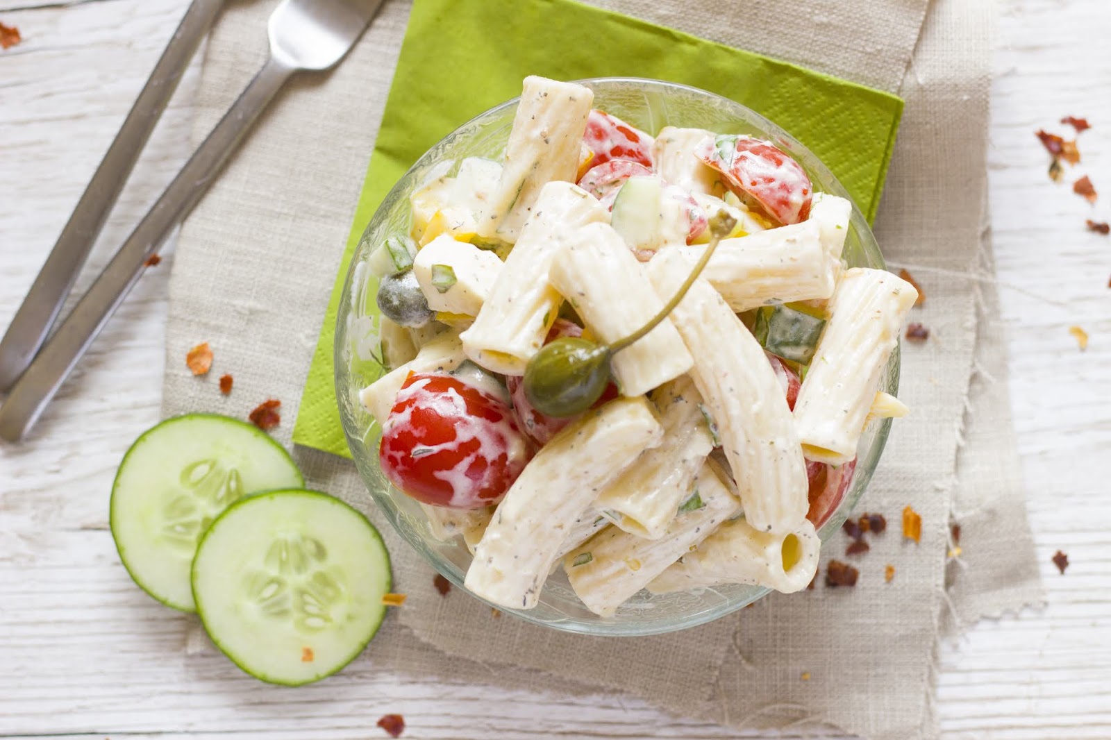 Italienischer Nudelsalat Italienischer Nudelsalat