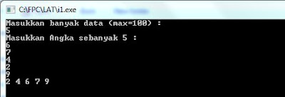 contoh program java menggunakan pengulangan while