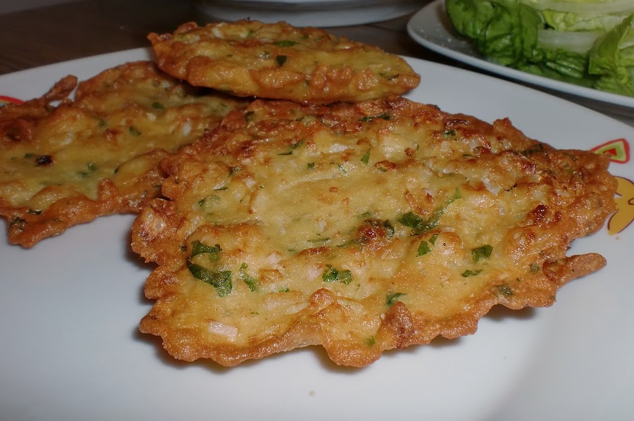 Resultado de imagen de tortillitas de camarones mayte