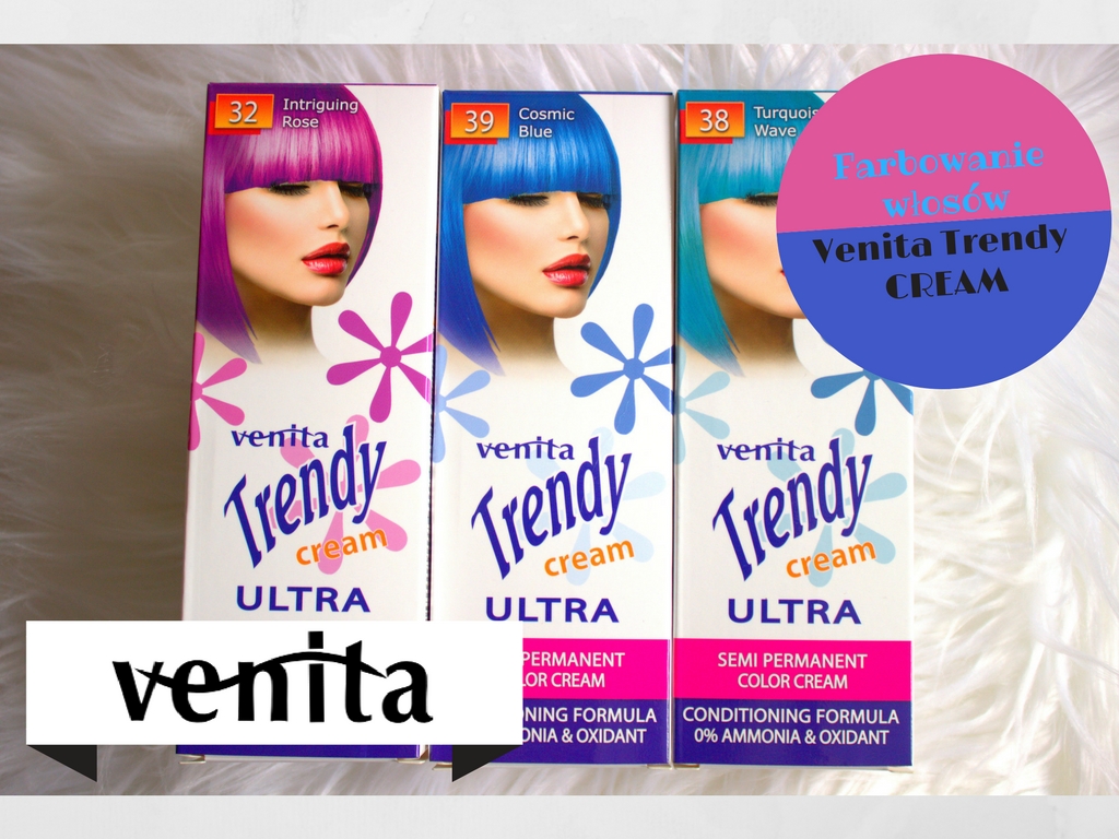 Farbowanie włosów - Venita Trendy Cream | Mermaid Hair