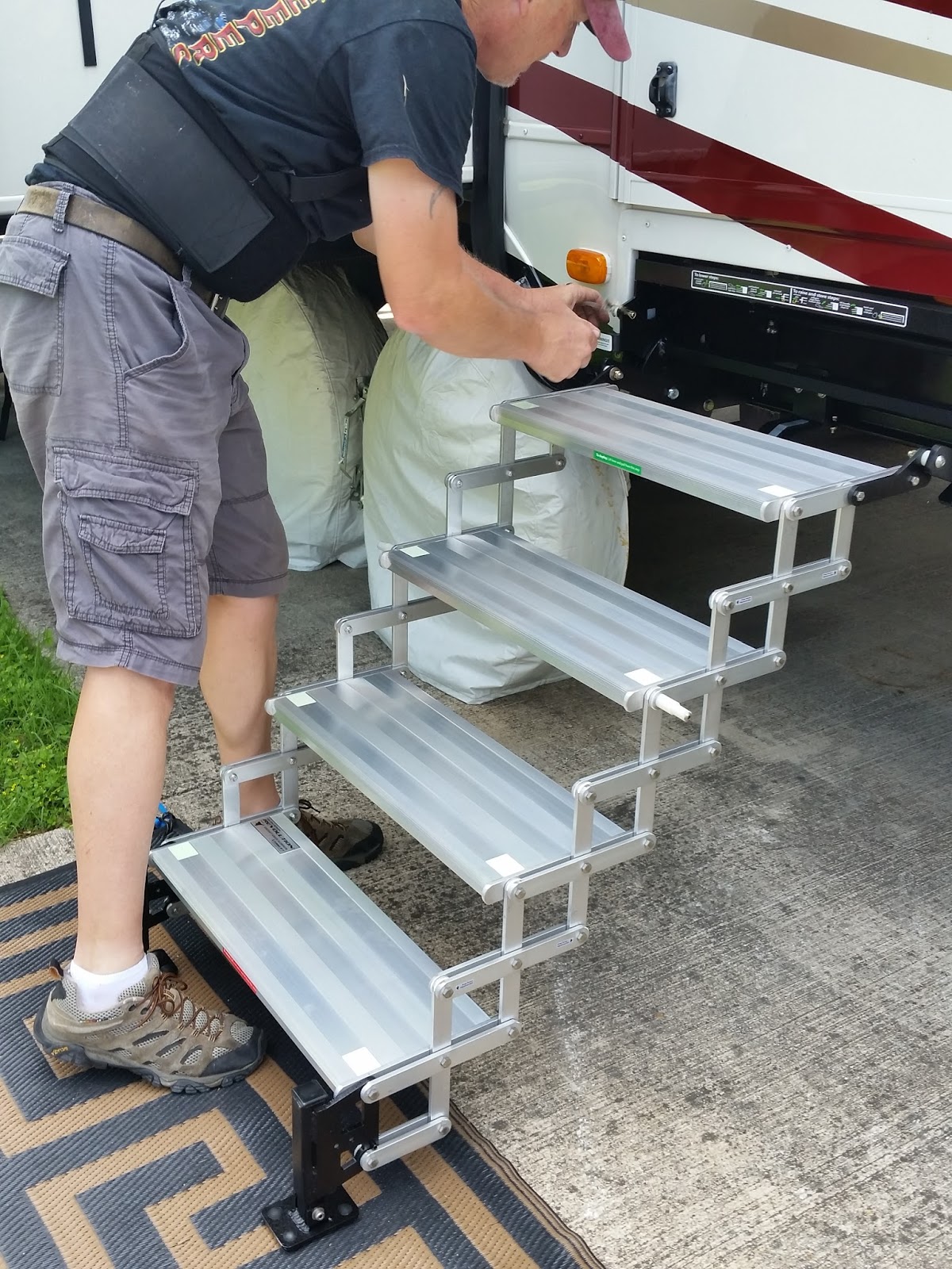 GlowStep Revolution RV Steps Product Review Always On Liberty
