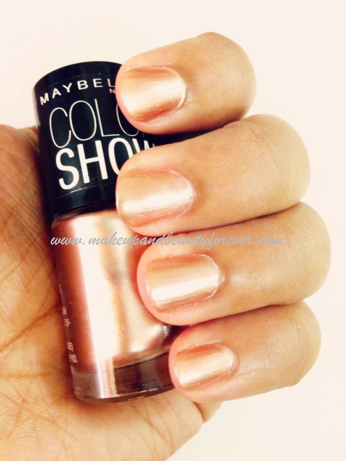 All Maybelline Color Show Nail Paints Shades Photos and Swatches