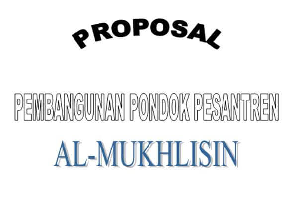 Doc Contoh Proposal Pembangunan Pondok Pesantren Terbaru Windowbrain