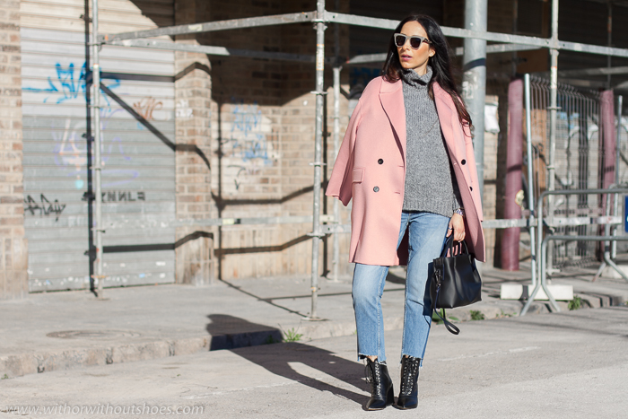 Rosa, Jeans botines con cordones Ouigal | Without Shoes - Blog Influencer Moda Valencia España