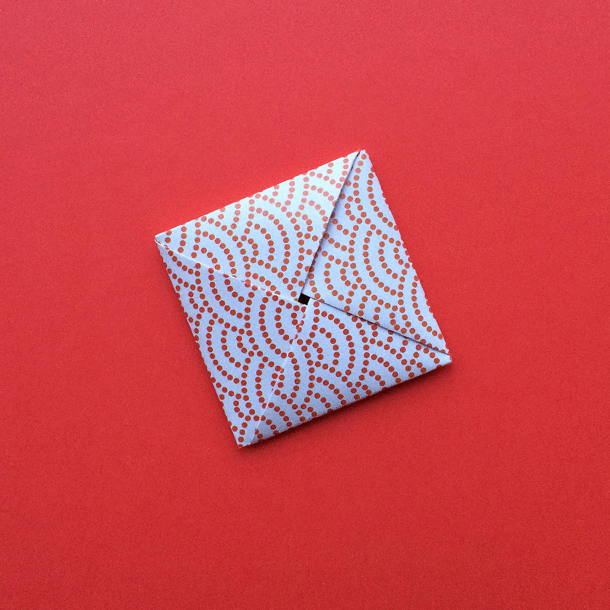 it's a heart heart season A hidden heart origami letter