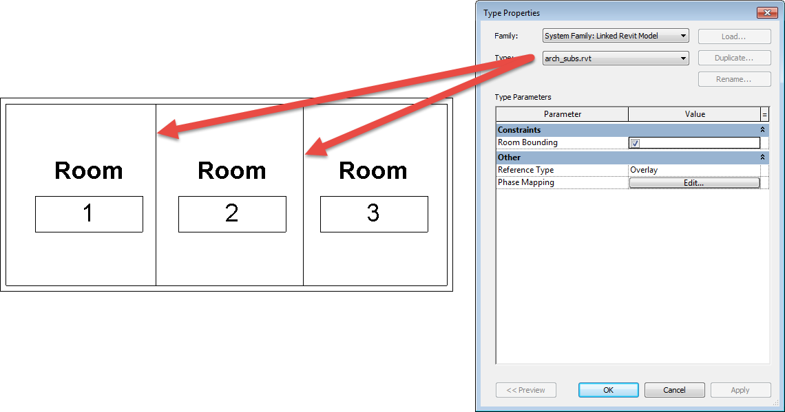 HalfBaked Apps Revit Room Separation Lines Messing With MEP Spaces