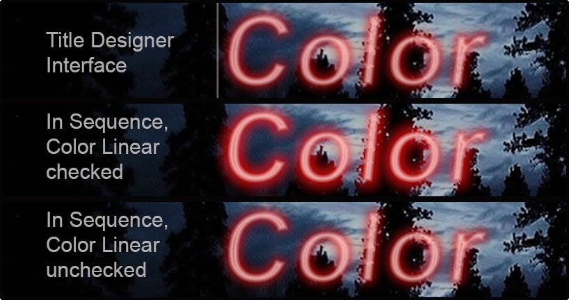 style4type: Information: Composite Linear Color and Premiere Pro Titles