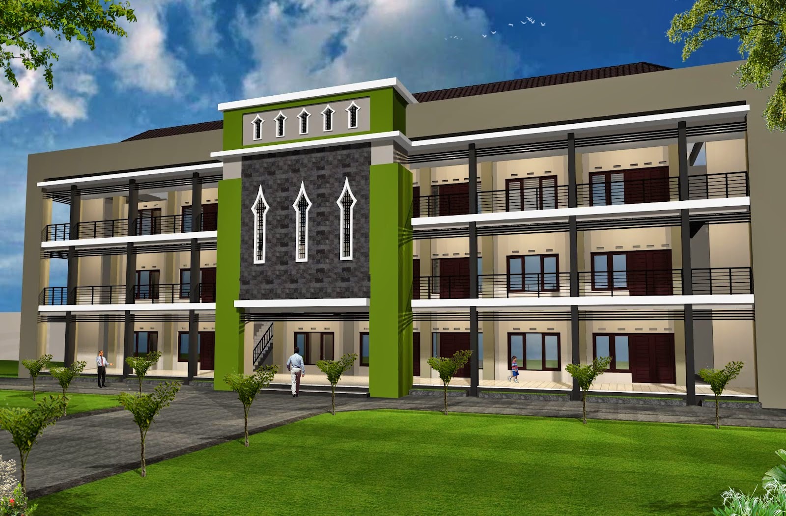 Desain Sekolah Islam Terbaru