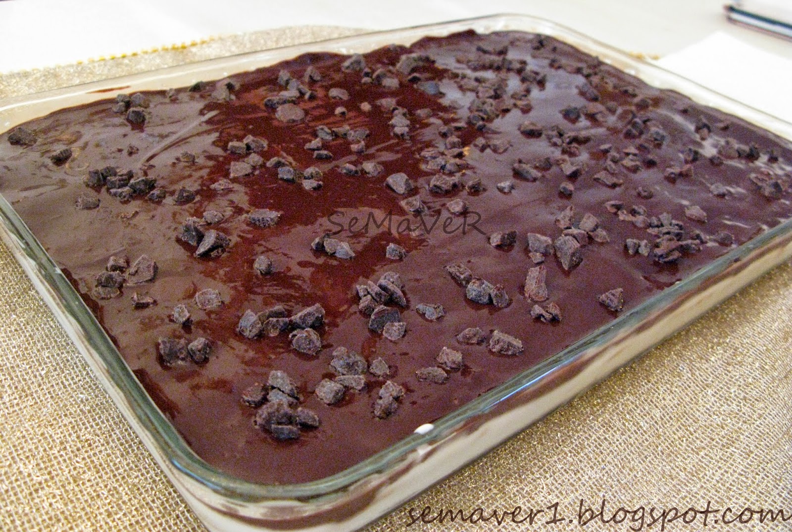 SeMaVeR Hurmalı Kurabiye ve Bebe Bisküvili Rüya Pastası