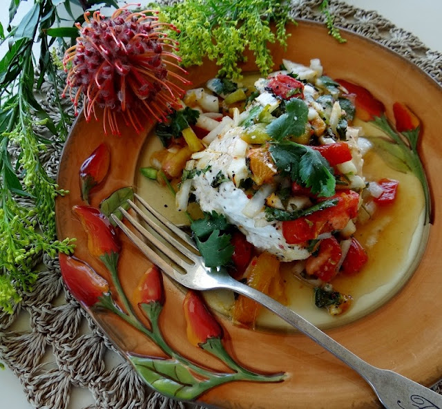 ...a quiet life... halibut veracruzana