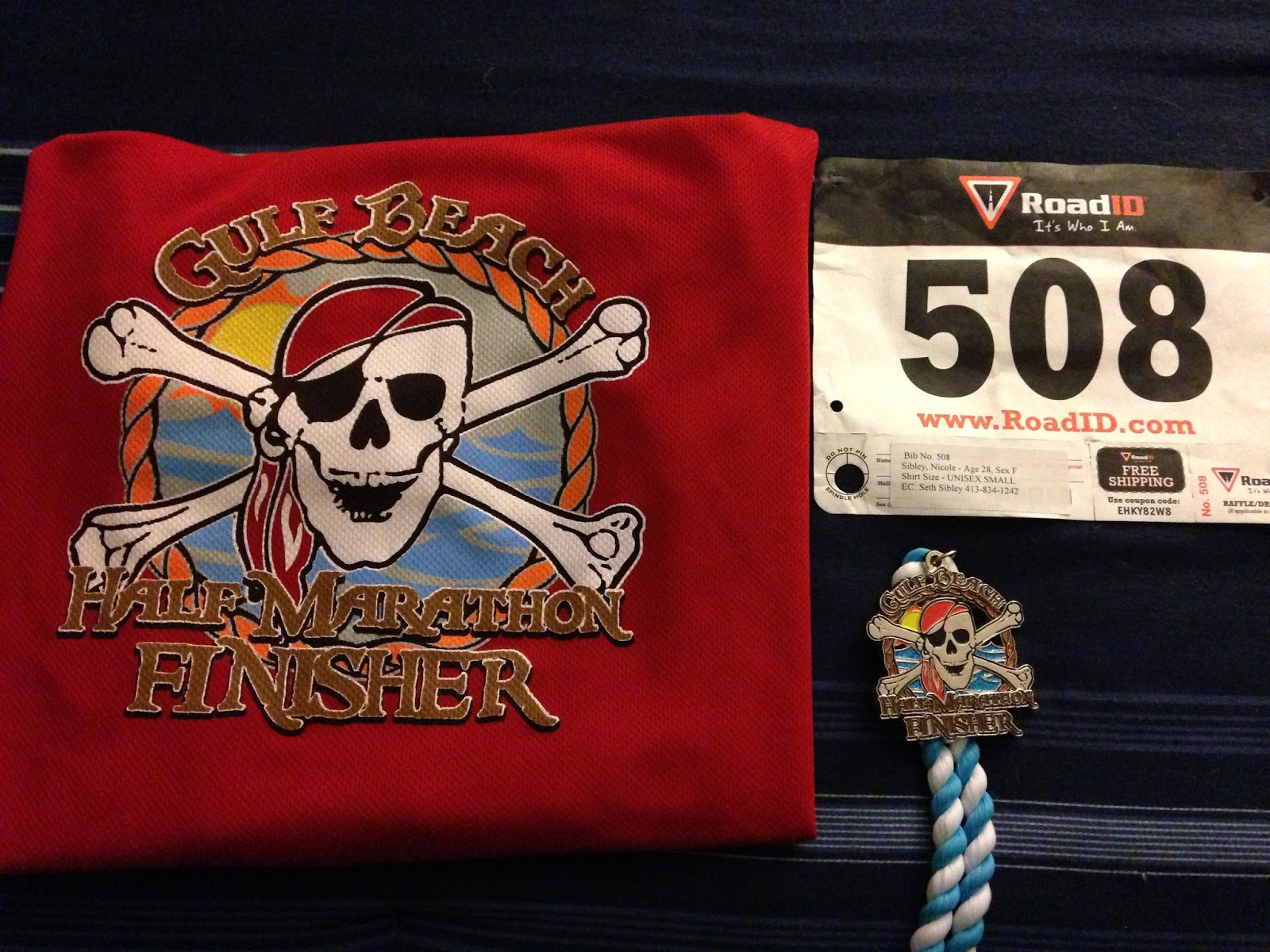 fill me with meaning Gulf Beach Half Marathon