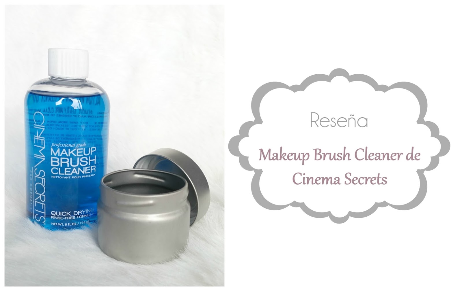 Reseña Makeup Brush Cleaner de Cinema Secrets