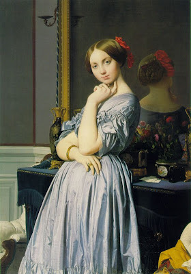 Jean-Auguste-Dominique Ingres Louise de Broglie, Countesse d'Haussonville one objectivists art object of the day