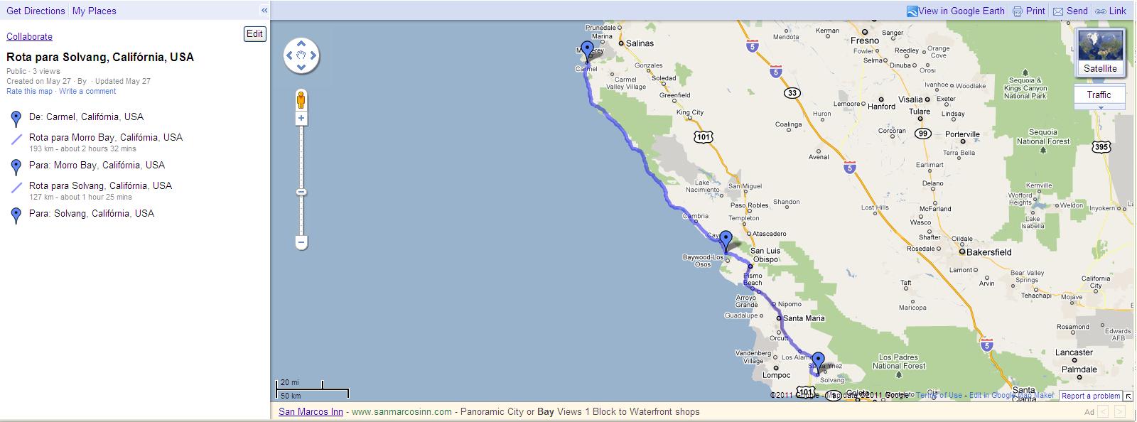 California 2011 Mapas