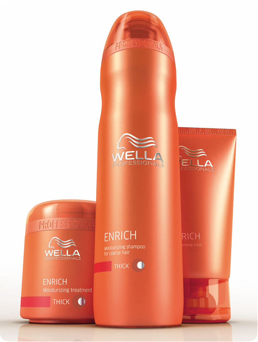 Pamper Proof Wella Professional Care Enrich Shampoo And Conditioner