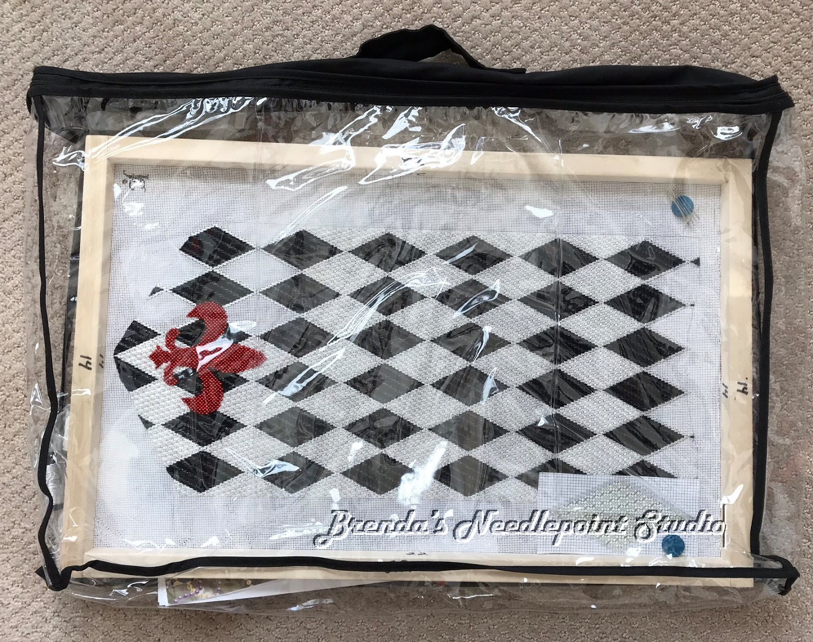 Brenda's Needlepoint Studio Project Bag Free 7/19/18