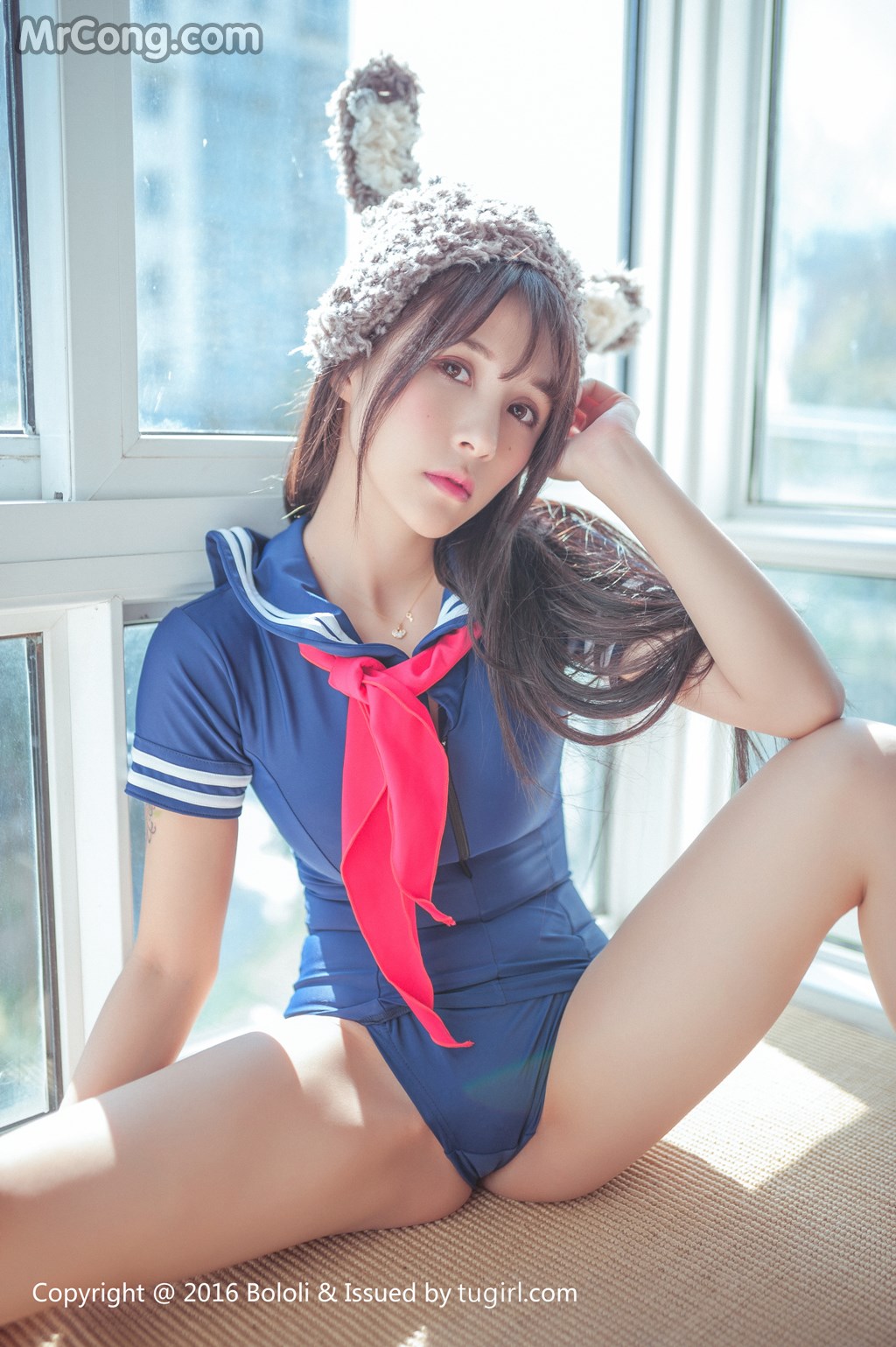 BoLoli 2017-03-19 Vol.034: Model Xia Mei Jiang (夏 美 酱) (56 photos) photo 1-12