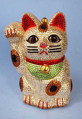 DOCTOR OCTOPUS Lucky Cat Maneki Neko Mashup Embroidery Patch -  Sweden