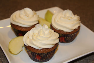 apple cider cupcakes