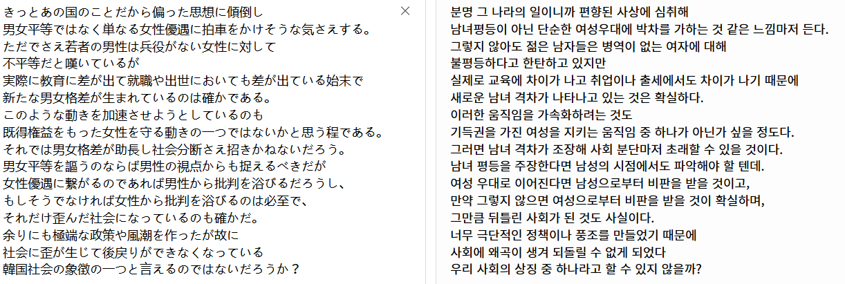 일본인이 생각하는 한국의 남녀갈등 | 인스티즈
