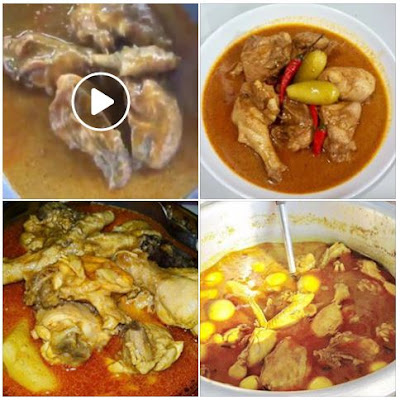 Gulai Ayam Kelantan Style Simple