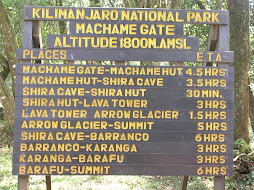 Fotos de Kilimanjaro-Tanzania 2007
