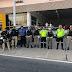 SEMANA NACIONAL DO TRÂNSITO: Sctrans, PRF e 5° Companhia de Trânsito realizam blitz educativa no centro da cidade conscientizando motoristas em Cajazeiras, Fotos