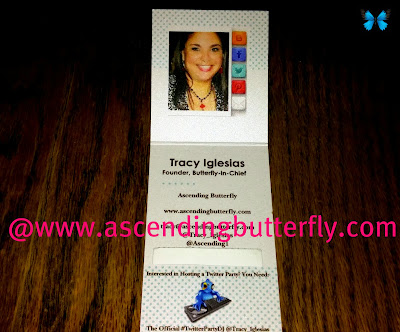 Tiny Prints Ascending Butterfly Business Card Inside