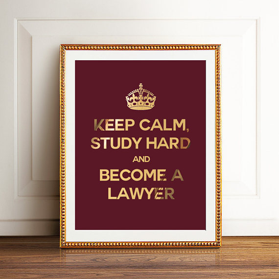 Law School Motivational Prints ~ Brazen and Brunette ⚖ law school