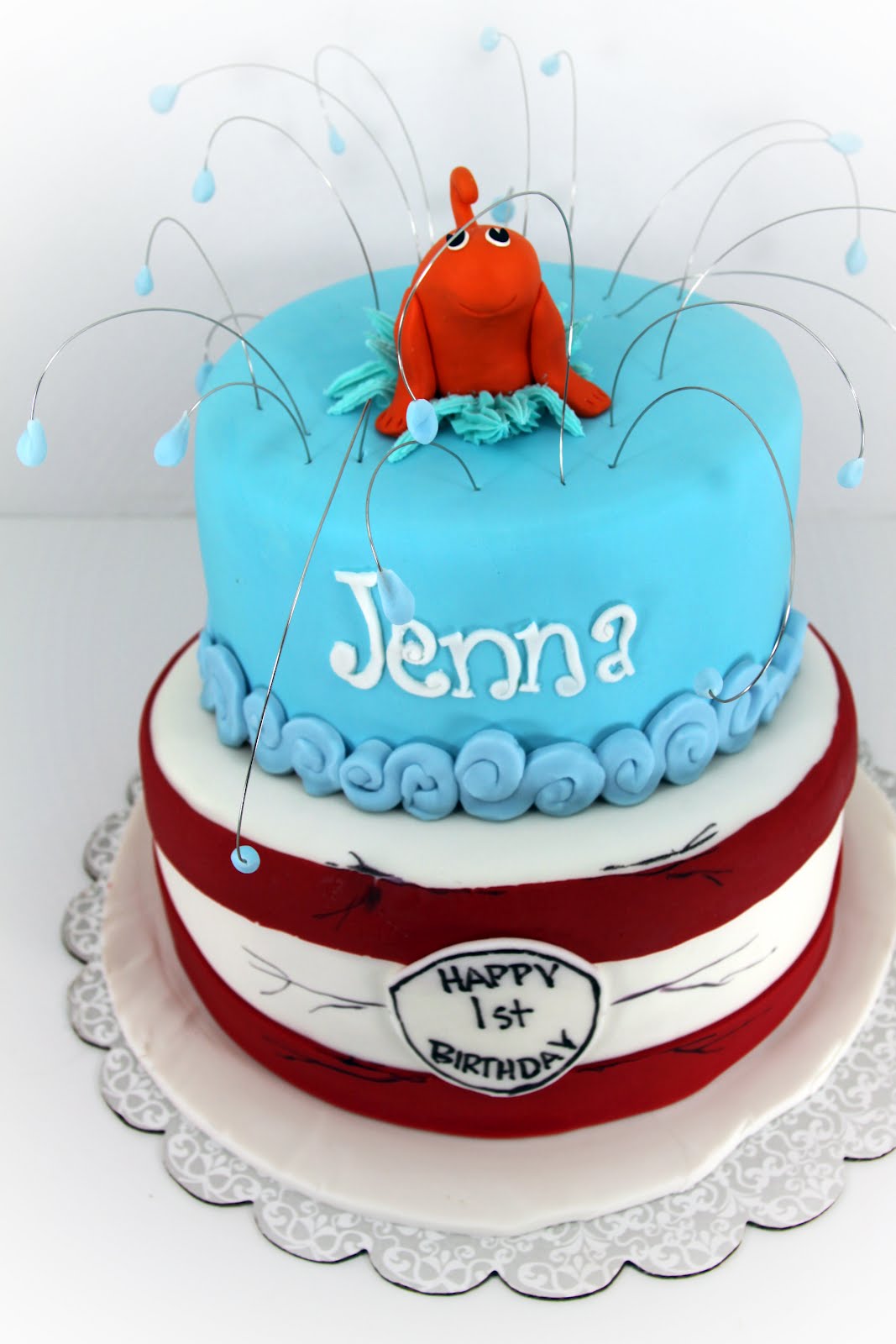 Tastefully Done: Cat in the Hat Cake