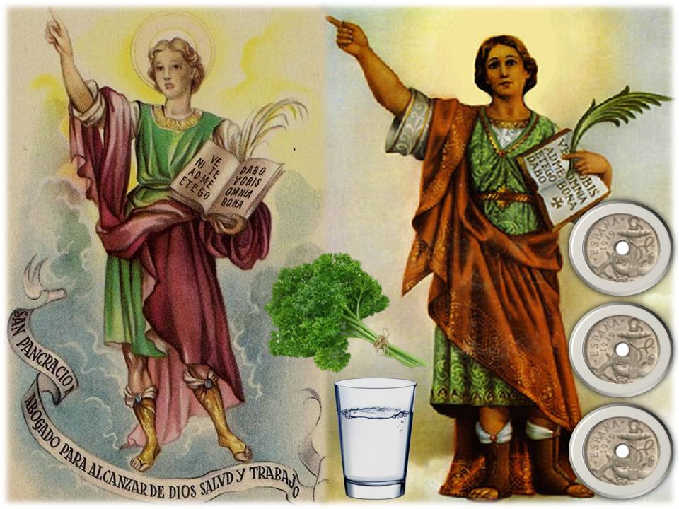 Oraciones Y Leyendas Piadosas San Pancracio Su Oración Y Ofrenda Del Perejil Para Pedir Salud Y Trabajo