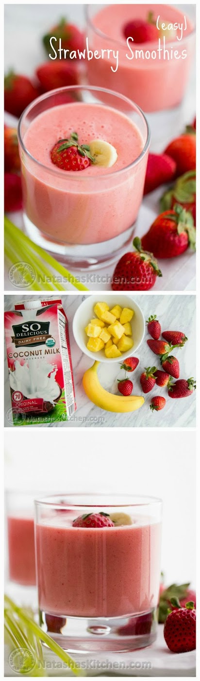 How To Strawberry Smoothie Recipe 