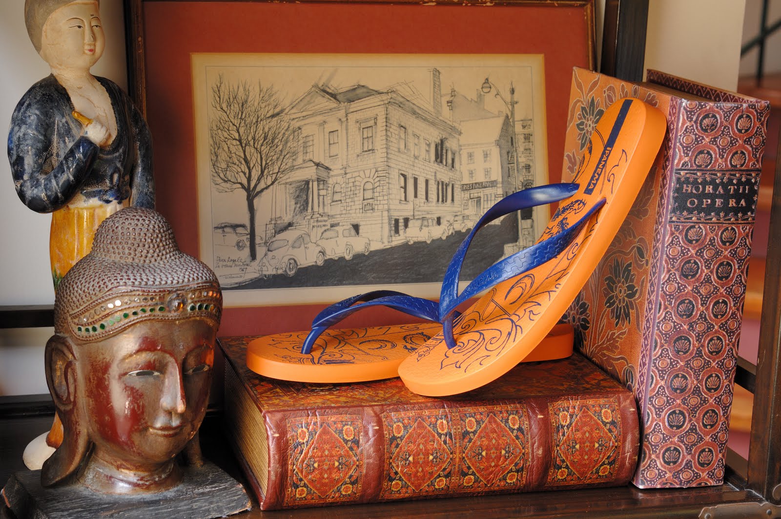 gisele flip flops ipanema