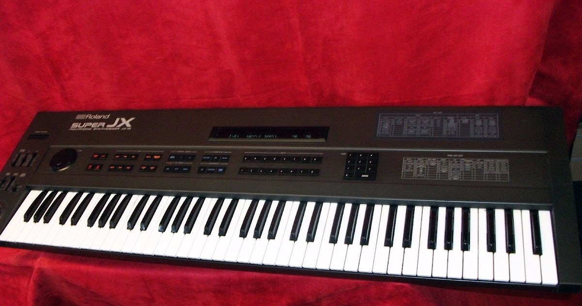 MATRIXSYNTH ROLAND SUPER JX POLYPHONIC SYNTHESIZER